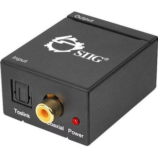 Converts Digital Audio To Analog L/R Stereo, Siig, Mfr#: CE-CV0011-S2
