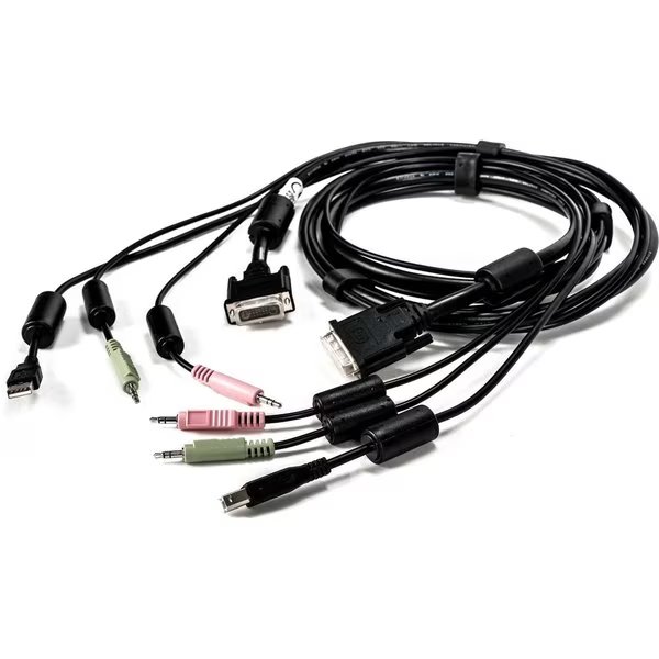 Cable Assy, 1-Dvi-I/1-Usb/2-Audio, 6Ft, Vertiv, Mfr#: CBL0118