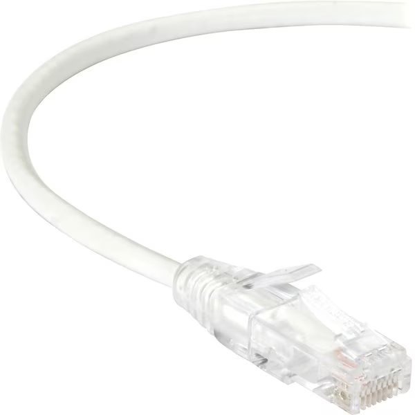 Slim-Net Cat6 250-Mhz 28-Awg Stranded Ethernet Patch Cable -, Black Box, Mfr#: C6PC28-WH-05