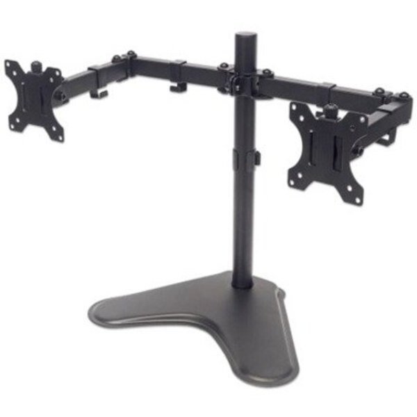 Holds Two 13 To 32 Lcd Monitors Up To 8 Kg (17 Lbs.), Black, Manhattan, Mfr#: 461559