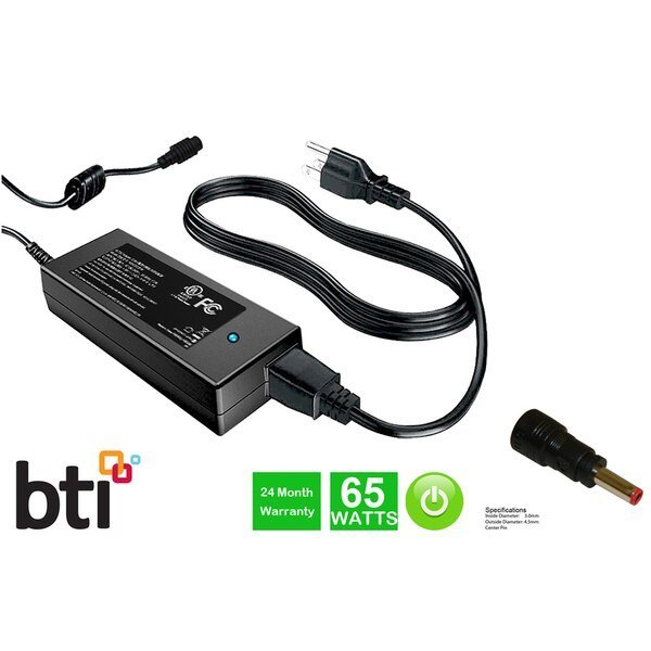 Desktop Ac Adpt Black For Dell W/ 4.5Mm, Battery Technology, Mfr#: 492-BBME-BTI