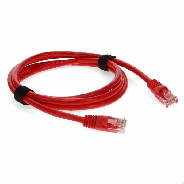 5FT RJ-45 M/M CAT6 RED CU PVC PATCH CBL, Add-On, Mfr#: ADD-5FCAT6-RD