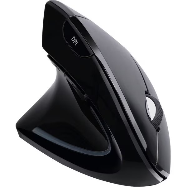 Adesso 2.4Ghz Wireless Ergonomic Vertical Mouse For Left-Handers, , Adesso Publishing, Mfr#: IMOUSEE90