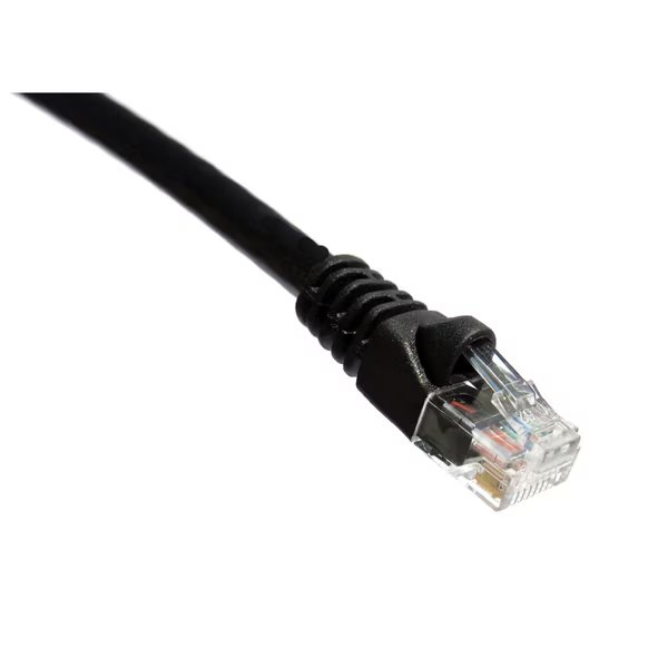 Axiom 5Ft Cat5E 350Mhz Patch Cable Molded Boot (Black), Axiom Manufacturing, Mfr#: C5EMB-K5-AX