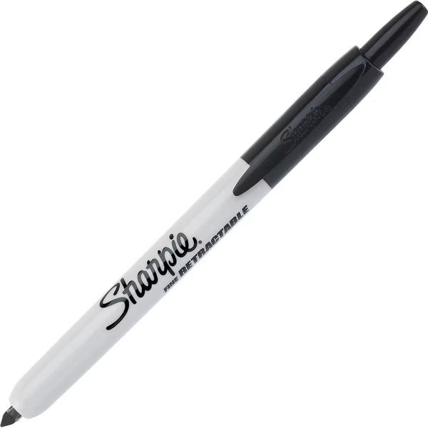 Sharpie Rt Fine 12 Pack O S Black, Dymo, Mfr#: 32701