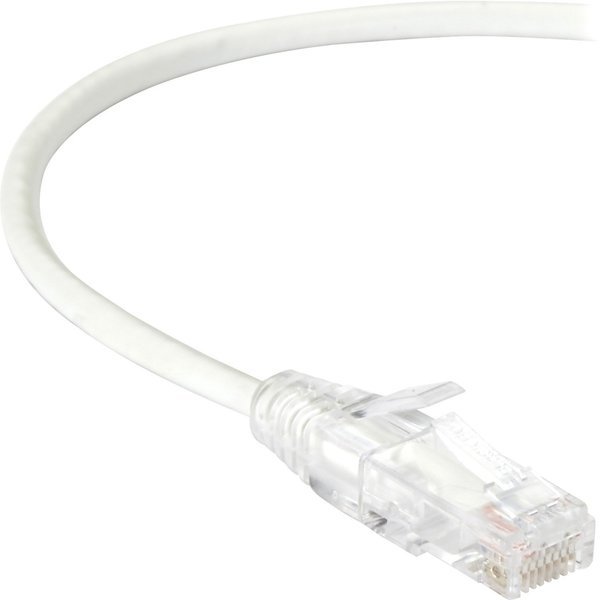 Slim-Net Cat6 250-Mhz 28-Awg Stranded Ethernet Patch Cable -, Black Box, Mfr#: C6PC28-WH-03