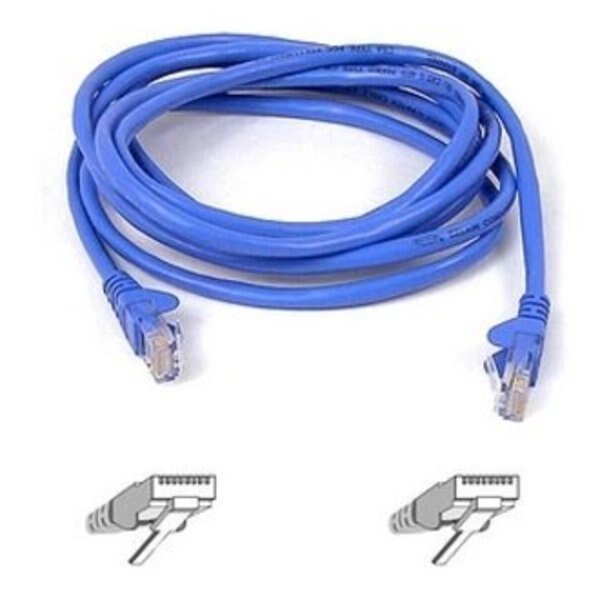Patch Cable - Rj-45 - Male - Rj-45 - Male - 6 Feet - Unshielded, Belkin, Mfr#: A3L791-06-BLU-M
