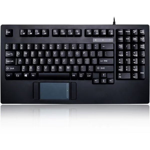 Adesso Easytouch Usb Compact Keyboard w/ Glide Point Touchpad, Fits, Adesso Publishing, Mfr#: AKB-425UB