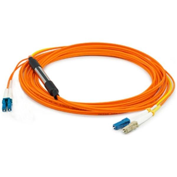 This Is A 3M Lc (Male) To Lc (Male) Orange Duplex Riser-Rated Fiber, Add-On, Mfr#: ADD-MODE-LCLC6-3
