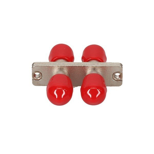 St Female To St Female Mmf Duplex Fiber Optic Adapter, Add-On, Mfr#: ADD-ADPT-STFSTF-MD
