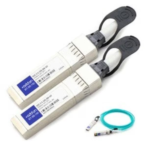 Addon Arista Networks Compatible Taa Compliant 10Gbase-Aoc Sfp+ To, Add-On, Mfr#: AOC-S-S-10G-8M-AO