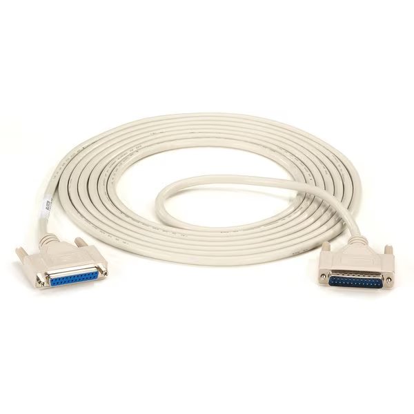 Db25 Extension Cable Db25 Male Db25 Female 15-Ft. 4.5-M, Black Box, Mfr#: BC00708