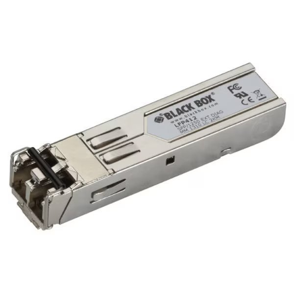 Sfp/1250 Ext Diag Mm 1310 Lc 2Km, Black Box, Mfr#: LFP412