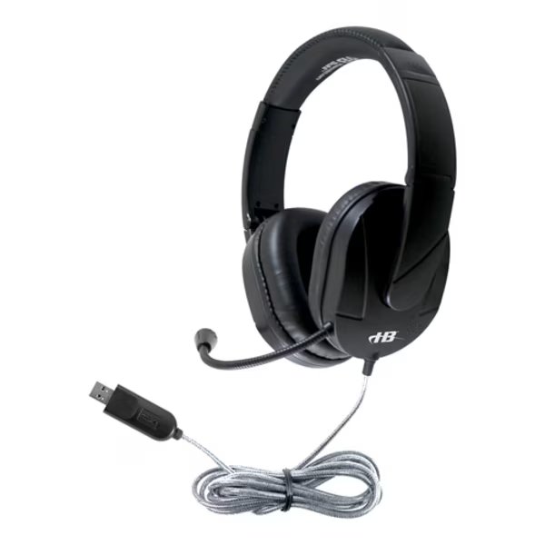 Headset Over-Ear Mic Usb, Hamiltonbuhl, Mfr#: M2USB