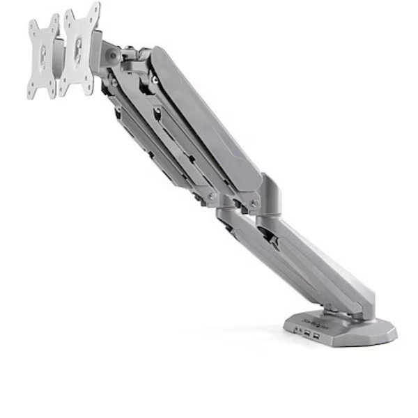 Vesa 75Mm/100Mm Desk Mount Dual Monitor Arm Supports Displays Up To, Startech.Com, Mfr#: ARMSLIMDUOS