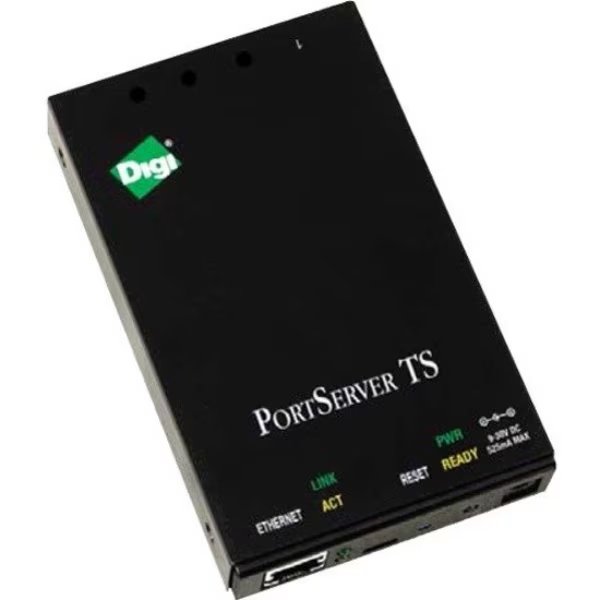 Digi Portserver Ts 4 Port Rs-232 Rj-45 Serial To Ethernet Device, Digi International, Mfr#: 70002045