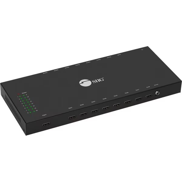 Broadcasts One 4K Hdmi Source Signal To Up To 16 4K Hdmi Displays, Siig, Mfr#: CE-H24Q11-S1