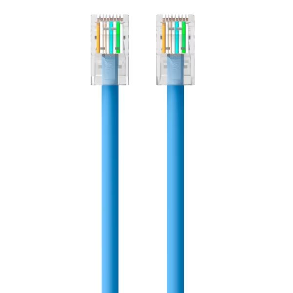 15Ft Cat5E Patch Cable, Utp, Blue Pvc Jacket, 24Awg, T568B, 50, Belkin, Mfr#: A3L791-15-BLU