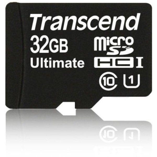 32Gb Microsdhc Class10 U1, Mlc, 600X, Transcend Information, Mfr#: TS32GUSDHC10U1