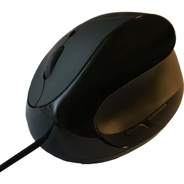 Ergonomic Wireless Vertical Mouse Black, Ergoguys, Mfr#: EM011-BK