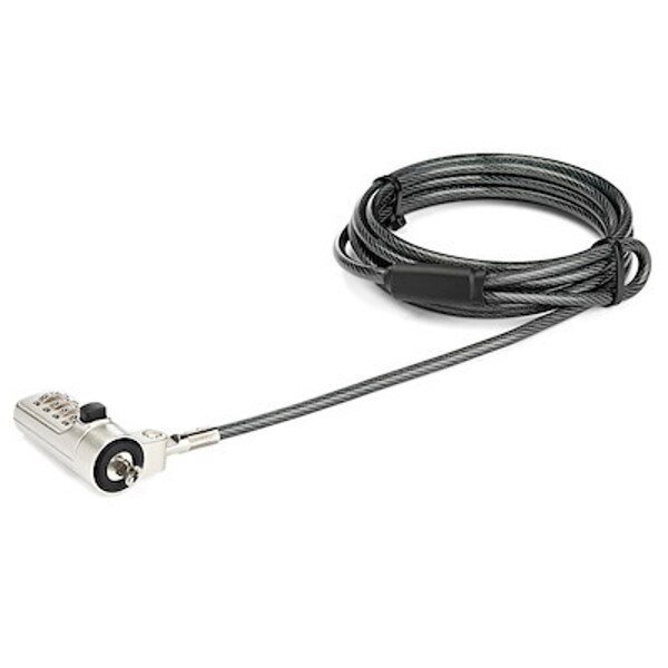 Secure Your Laptop, Dock Or Other Wedge Slot Compatible Device, And, Startech.Com, Mfr#: LTLOCKNBL
