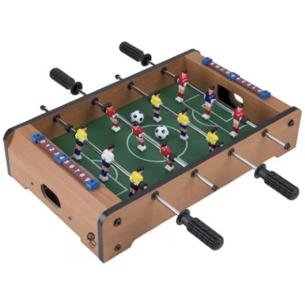 Tabletop Football Table, Portable Mini Soccer Game Set with Two Balls, Score Keeper for Adults/ Kids, Toy Time, Mfr#: 647338IHE