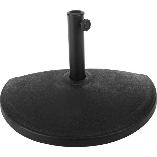32lbs Half Umbrella Base, Black, Pure Garden, Mfr#: 50-LG1356