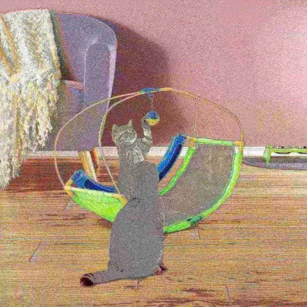 Interactive Toy Rocking Activity Mat with Playing Station, Scratching Area/Toys for Cats/Kittens, Pet Adobe, Mfr#: 337877HPI