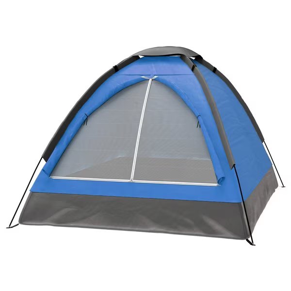 2 Person Camping Tent with Rain Fly and Bag - Lightweight Outdoor Tent by Outdoors Blue, Wakeman, Mfr#: 80-170T