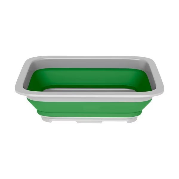 Collapsible Ice Bucket - 10-Liter Portable Multi-Use Basin for Camping by Green, Wakeman, Mfr#: 75-CMP1036
