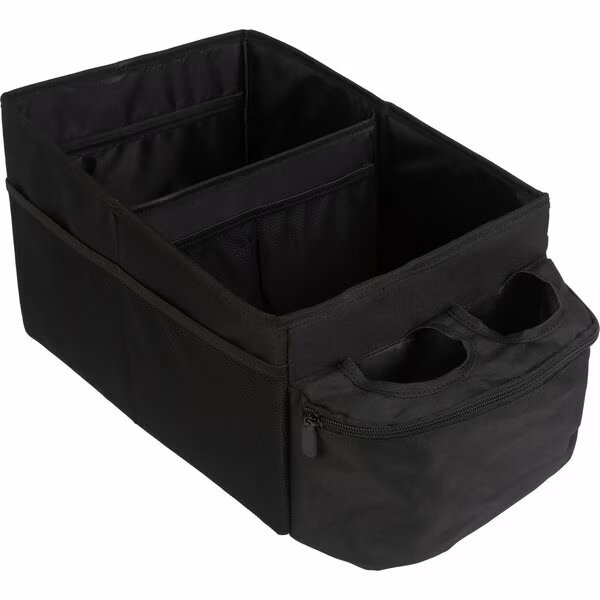 Backseat Car Organizer with Cupholders, Stalwart, Mfr#: 75-CAR2003