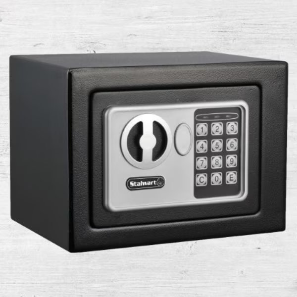Security Safe, 8.033333333 lb, Digital Keypad Lock, Fleming Supply, Mfr#: 578440ODD