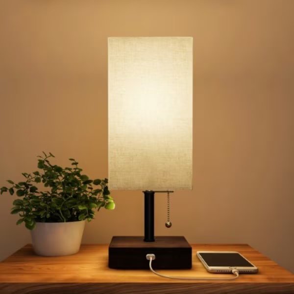 Hastings Home Minimalist LED Lamp with USB Port, Hastings Home, Mfr#: 829183CXK
