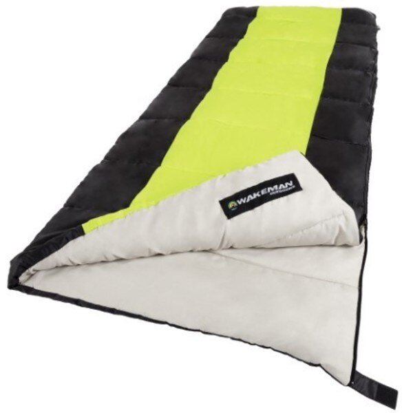 Leisure Sports 2 Season Sleeping Bag (Neon Green), Leisure Sports, Mfr#: 183405KRW