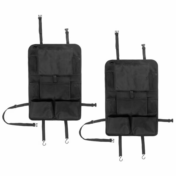 Backseat Car Organizer, Black, 2PK, Stalwart, Mfr#: 75-CAR2002