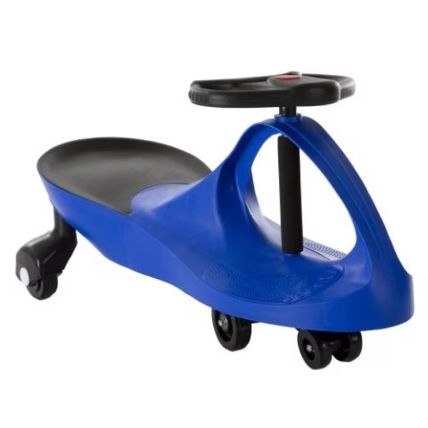 Toy Time Ride On Car | No Batteries, Gears or Pedals for Boys and Girls | 3 years and Up (Blue), Toy Time, Mfr#: 904714JJG