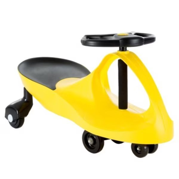 Toy Time Zig Zag Car - Ride-On Scooter in Yellow, Toy Time, Mfr#: 275272CMM