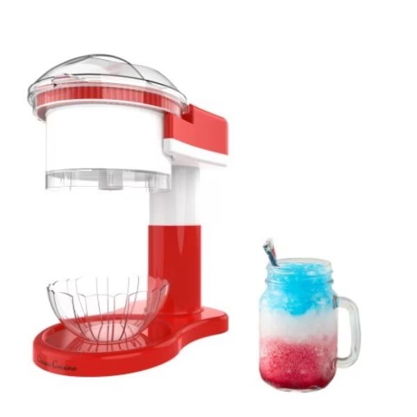 Shaved Ice Maker, Snow Cone, Italian and Slushy Machine for Home Use, Countertop Electric Ice Shaver, Hastings Home, Mfr#: 646143WGM