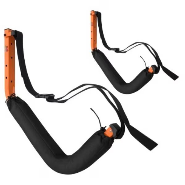 Kayak Storage Wall Hangers- Set of 2- J Shaped Cradles for Stand-Up Paddle Boards and Surfboards, Leisure Sports, Mfr#: 978782LBG