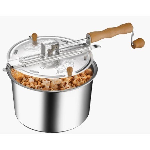 6250 Great Northern Popcorn Original Spinner Stovetop 6-1/2 Quart Popcorn Popper, Great Northern Popcorn, Mfr#: 444318EZZ
