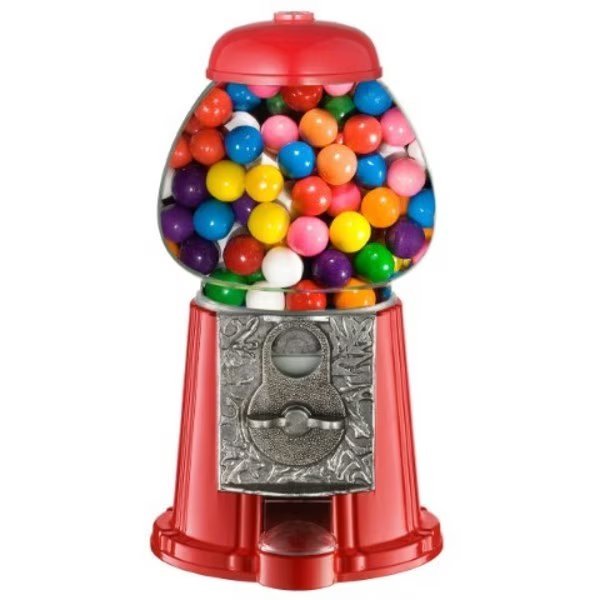 6270 Great Northern 11" Junior Vintage Old Fashioned Candy Gumball Machine Bank Toy, Great Northern Popcorn, Mfr#: 446943EQT