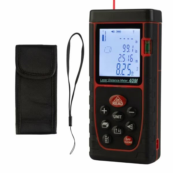 130FT Laser Measure with Backlit Display, Stalwart, Mfr#: 75-PT2009