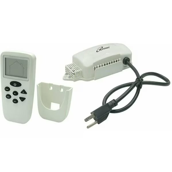 White Exhaust Fan Smart Remote Control Kit with Thermostat Humidistat Speed Controller, Iliving, Mfr#: ILG8SFRC
