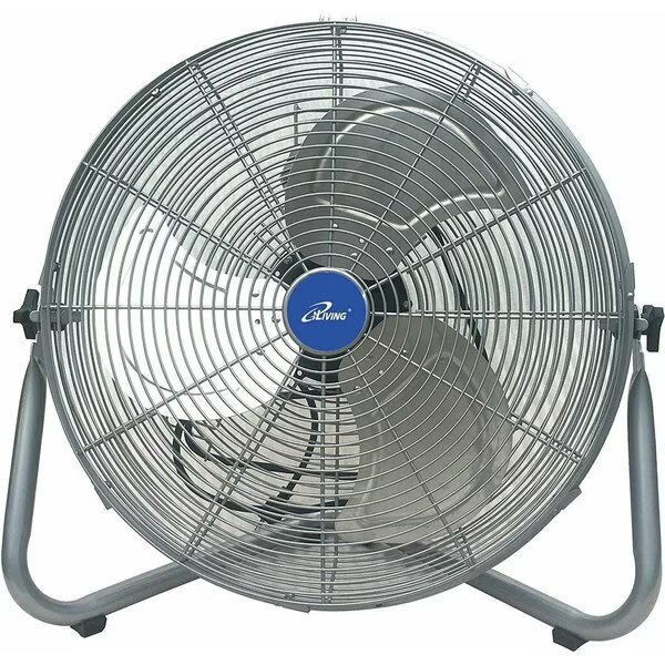 Super Turbo High Velocity 20 in. Floor Fan, 7500CFM, 225-Watt Motor, Iliving, Mfr#: ILG8F21