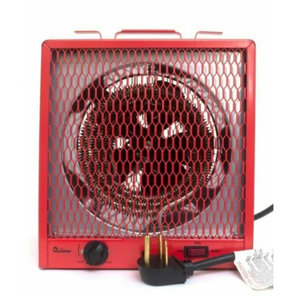 Portable Industrial Heater for Garage or Shop, 208/240V, 4800/5600W with 6-30P Plug, Dr Infrared Heater, Mfr#: DR-988