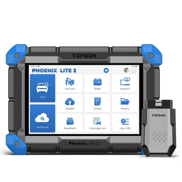 Intuative OElevel diagnostic scanner designed for easeofuse, Topdon, Mfr#: Phoenix Lite 2