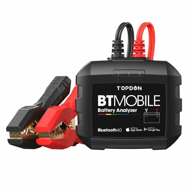 BTMOBILE 12V Wireless Battey and System Tester with Bluetooth 40, Topdon, Mfr#: BT Mobile