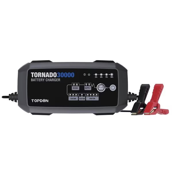 Tornado30000 cuttingedge smart charger and stable power supply, Topdon, Mfr#: T30000