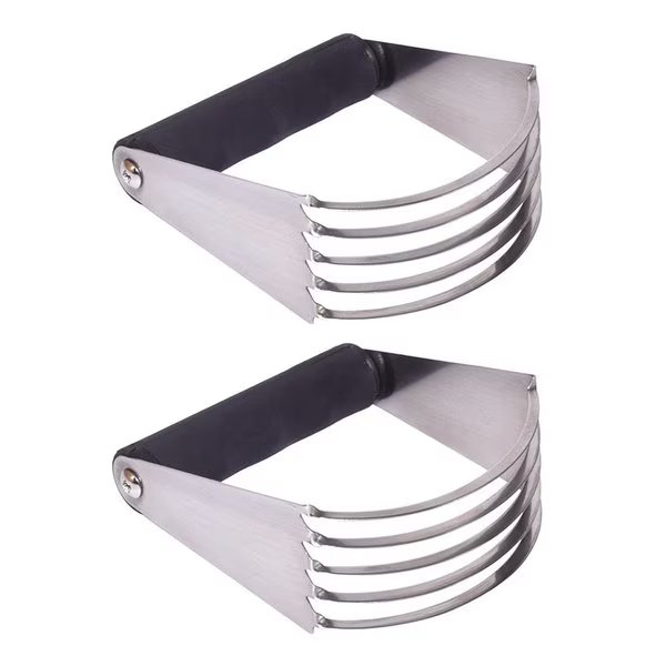 Large Professional Stainless Steel Pastry Cutter Dough Blender, 2PK, 1947Kitchen, Mfr#: TI-BELDB-BLA-2PK