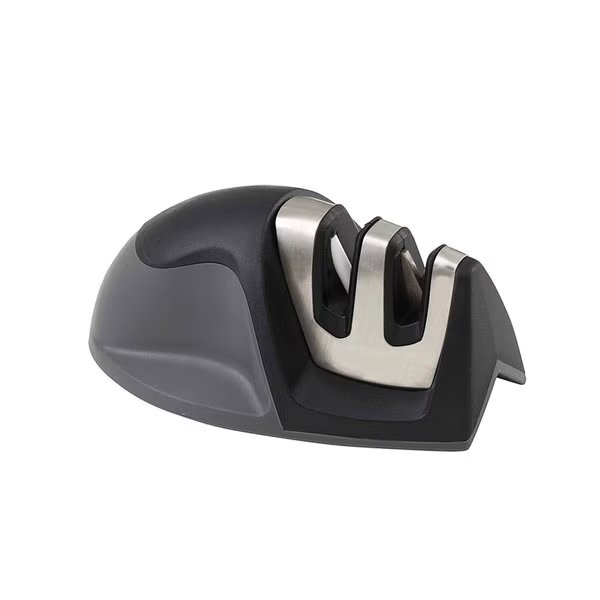 Dual Edge Grip Ultra Sharp Knife Sharpener, 1947Kitchen, Mfr#: TI-CHAKS-BLA